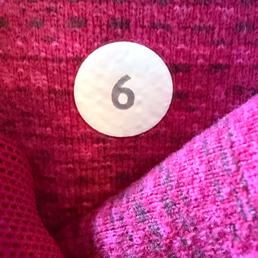 Lululemon Define Jacket Sz 6 Diamond Jacquard Berry Rumble Jewelled Magenta Pink - Picture 8 of 8